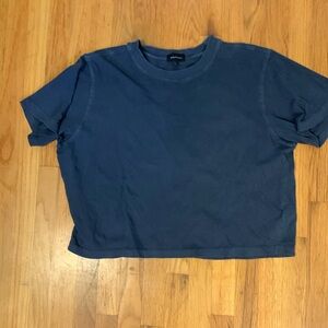 Richer Poorer women’s boxy crop tee, large